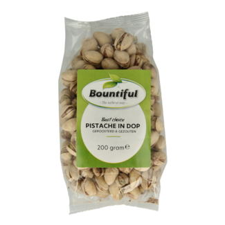 Bountiful Bountiful Pistachios in shell roasted and salted 200 Gram