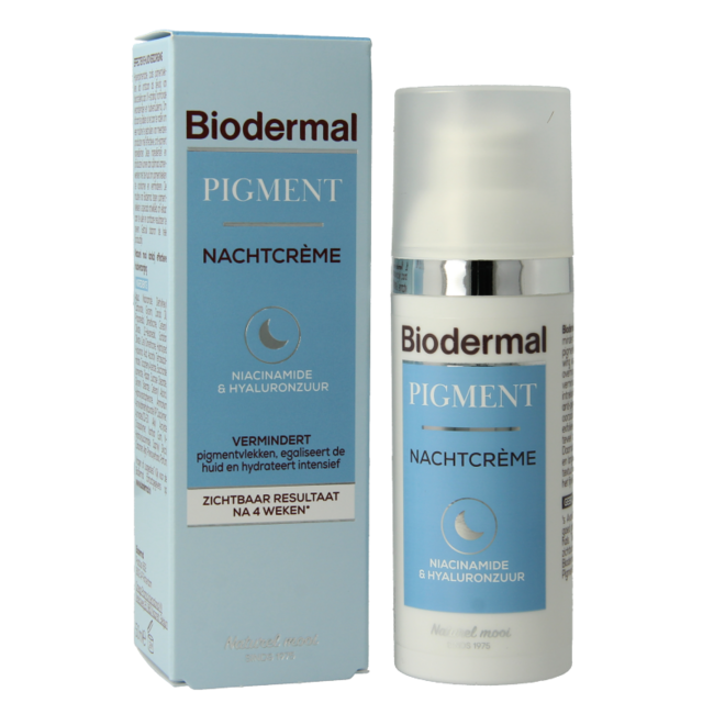 Biodermal Nachtcreme anti pigment 50 Milliliter