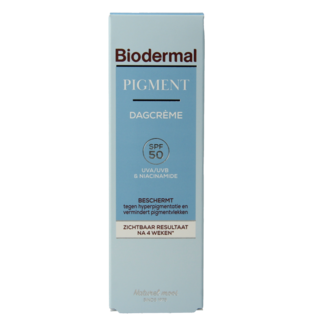 Biodermal Dagcreme anti-pigment SPF50 50 Milliliter