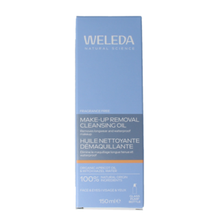 Weleda Cleansing Oil & make up remover 150 Millilitres