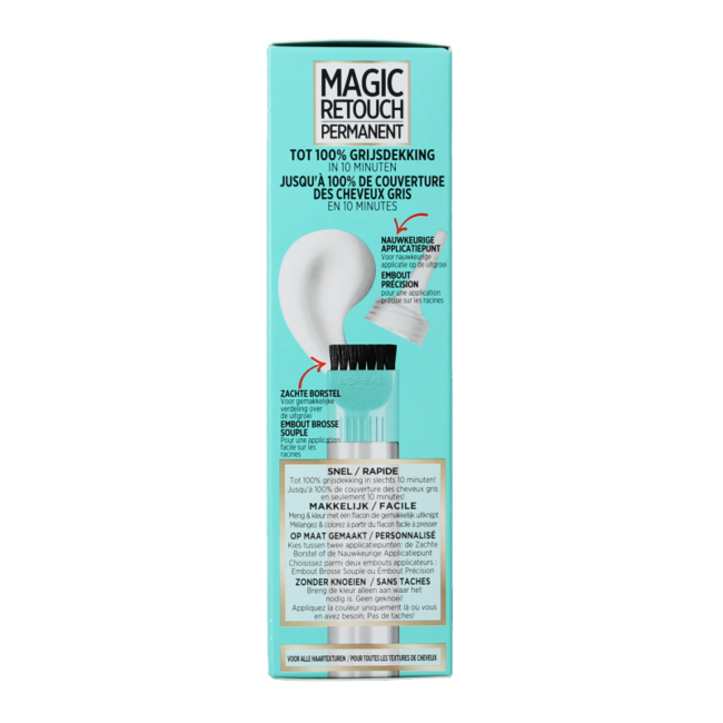 Magic Retouch Permanent Hair Colour No. 5 Light Brown 1 Piece