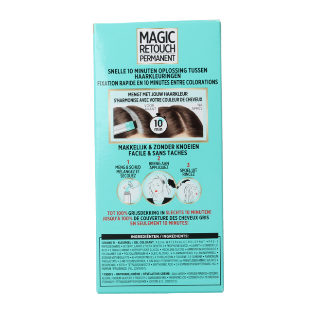 Magic Retouch Permanent Hair Colour No. 5 Light Brown 1 Piece