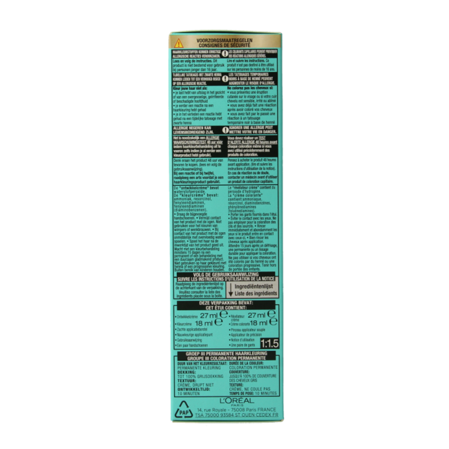 Trwała farba do włosów Magic Retouch nr 4 średni brąz, 1 sztuka