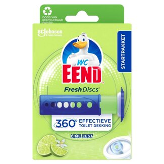 WC Eend WC Eend Fresh Disk Halter Limette 36 Milliliter