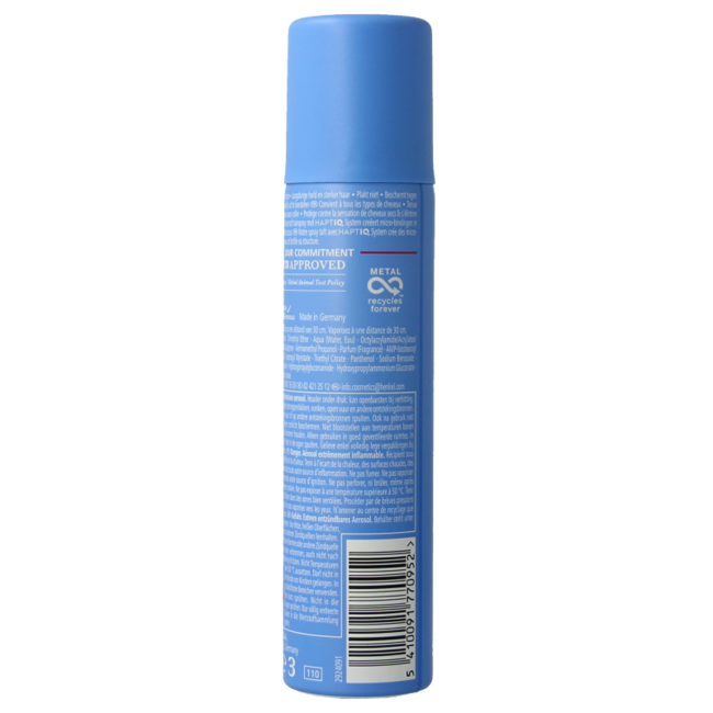 Taft Laca para el cabello tamaño bolsillo ultra fuerte 75 mililitros