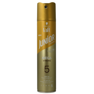 Junior Hairspray mega strong 250 Millilitres