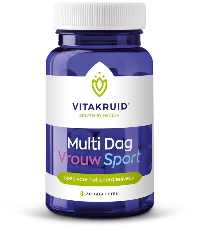 Vitakruid Multi Dag Vrouw Sport Vegan - Multivitaminico Donna