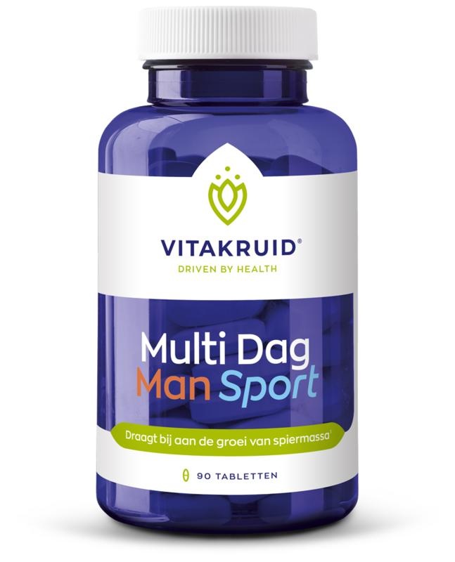 Vitakruid Multi Giorno Uomo Sport Vegan - Vitamine e Minerali