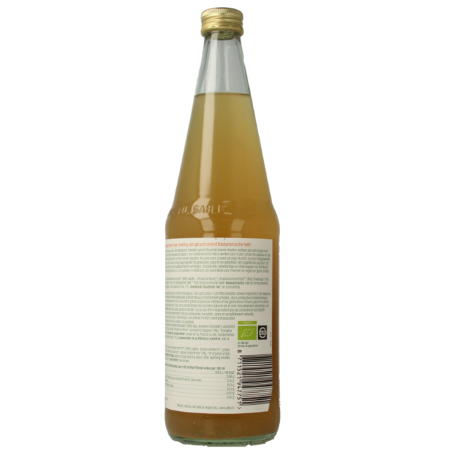 Luna E Terra Apple-lime drink Demeter organic 700 Millilitres