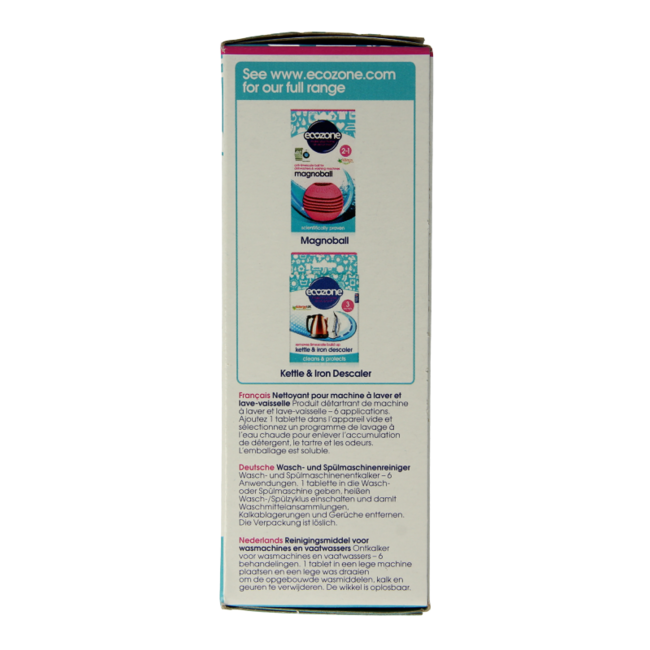 EcoZone Washing Machine and Dishwasher Descaler 6 Tablets