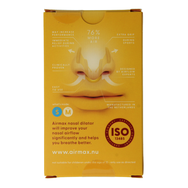 Airmax Sport pack combo 1x small 1x medium 2 pièces