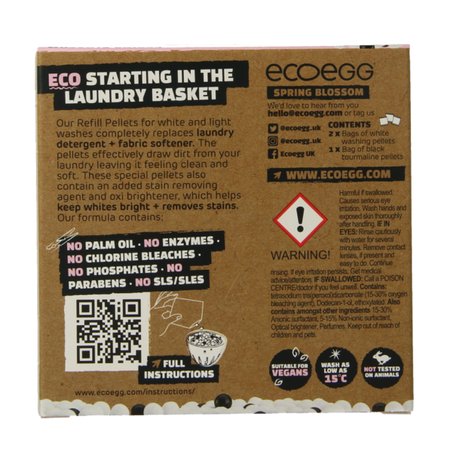 Eco Egg Wkład uzupełniający do jajka piorącego, zapach wiosenny kwiat (Spring Blossom), 1 szt.