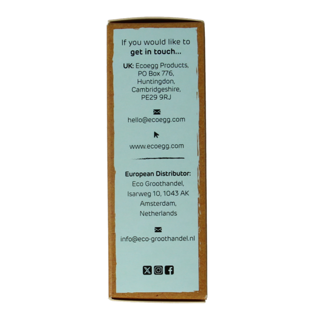 Eco Egg Laundry egg refill fresh linen 1 Stuks