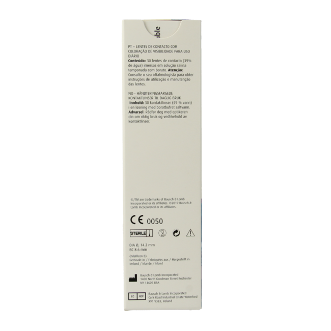 Bausch & Lomb Daily Contact Lenses -7.00 30 Pack