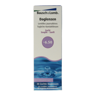Bausch & Lomb Bausch & Lomb Lentes de contacto diarias -6.50 30 unidades