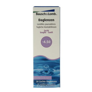 Bausch & Lomb Bausch & Lomb Daily Lenses -4.50 30 Pieces