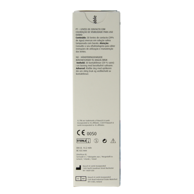 Lentillas Diarias Bausch & Lomb -4.50 30 Unidades