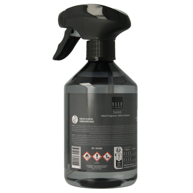 Elle Home Santal spray de interior 500 Mililitros