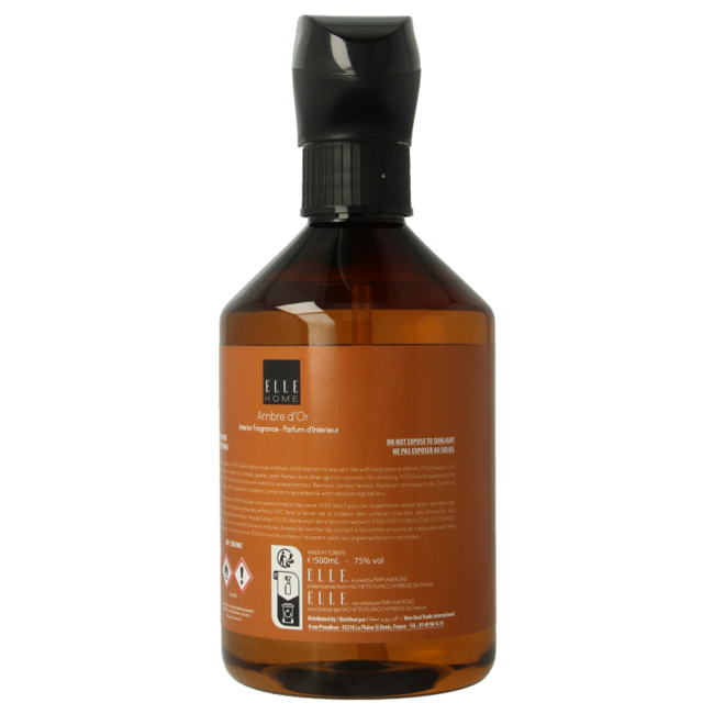Elle Home Ambre d'or spray de interior 500 Mililitros
