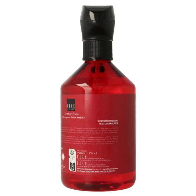 Elle Home Leathery rose interior spray 500 Mililitros