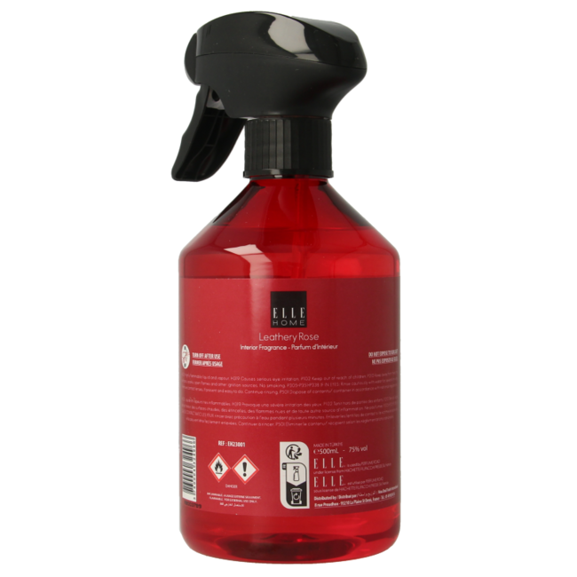 Elle Home Leathery rose interior spray 500 Mililitros