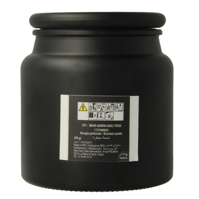 Vela aromática en tarro Elle Home Wood & Tonka 350 g