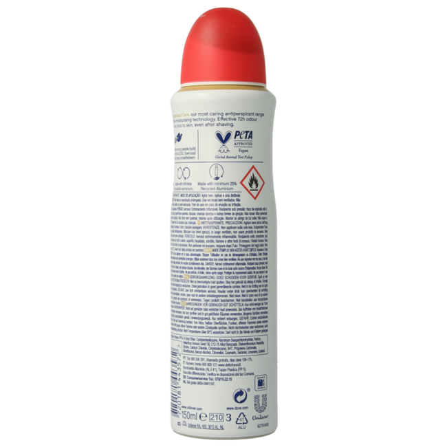 Dove Deodorant Spray Go Fresh Pfirsich 150 Milliliter