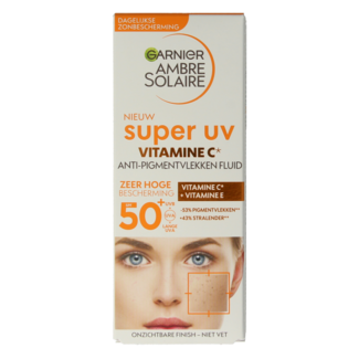 Ambre Solaire Ambre Solaire Fluid vitamine C super UV SPF50+ 40 Milliliter