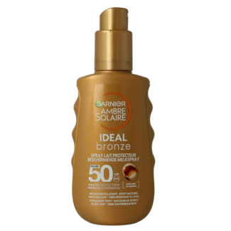 Ambre Solaire Ambre Solaire Melkspray ideal bronze SPF50 150 Milliliter