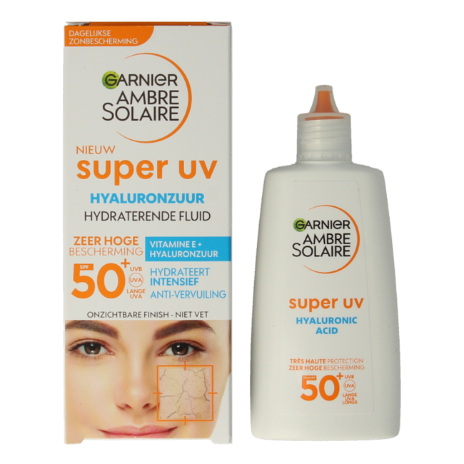 Fluido Ambre Solaire Super UV Ialuronico SPF50+ 40 Millilitri
