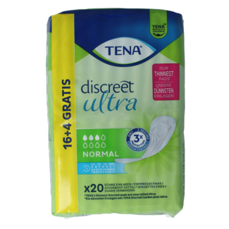Tena Tena Discreet ultra pads 20 pezzi