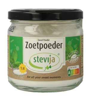 SteviJa SteviJa Zoetpoeder - słoik stewii 180 gramów