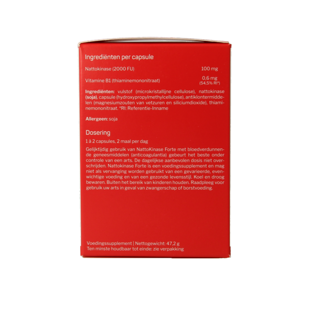 Nattokinase forte 100 mg 120 gélules