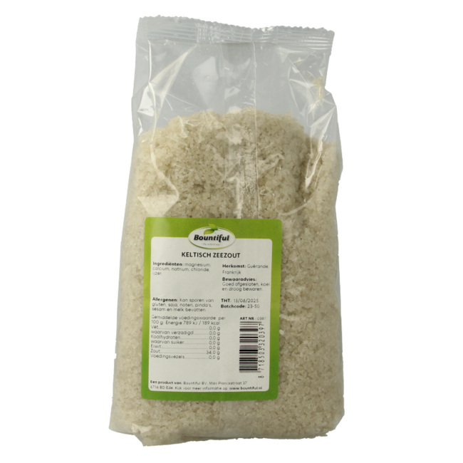 Celtic sea salt coarse 1000 Gram