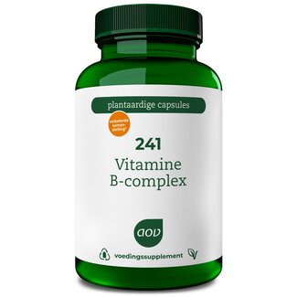 AOV 241 Vitamina B complex 120 cápsulas vegetarianas