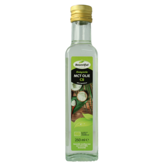 Bountiful Olio MCT cocco puro - 99% caprilico bio 250 Millilitri