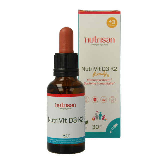 Nutrivit D3-K2 30 Millilitri