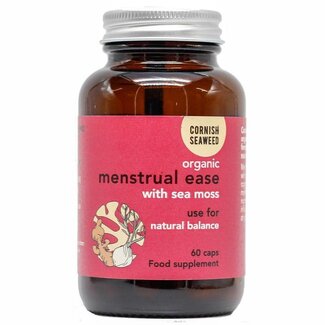 Cornish Seaweed Cornish Seaweed Menstrual ease (sea moss, gember & venkel) bio 60 Capsules