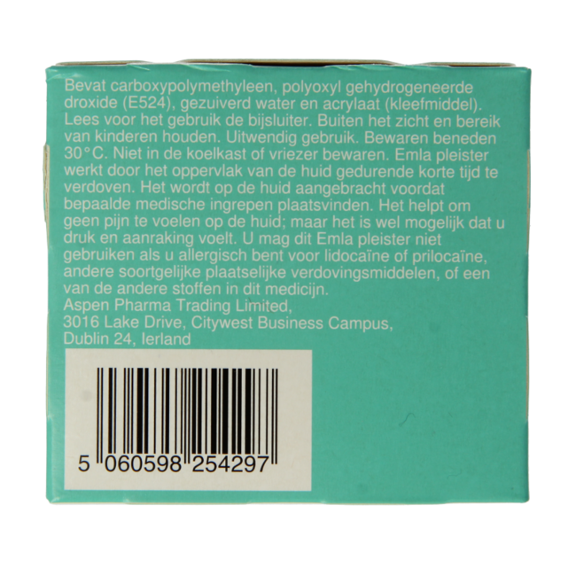 Emla Numbing Plasters - 2 Pack
