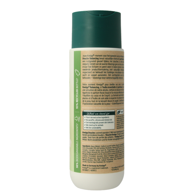 Kneipp Gel de ducha Balancing 200 ml