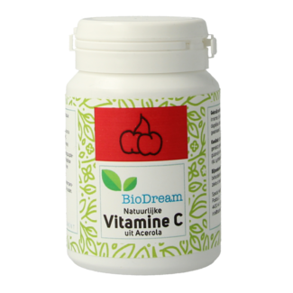 Biodream Biodream Vitamine C uit acerola 60 Capsules