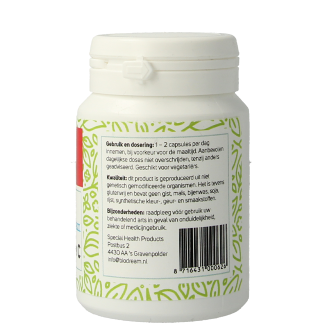 Biodream Vitamine C uit acerola 60 Capsules