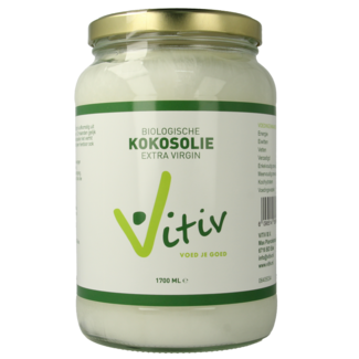Vitiv Kokosöl extra virgin bio 1700 Milliliter