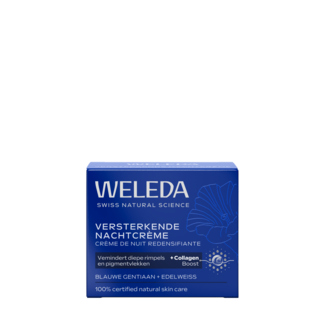 Weleda Crema de noche redensificante de genciana azul y edelweiss 40 ml