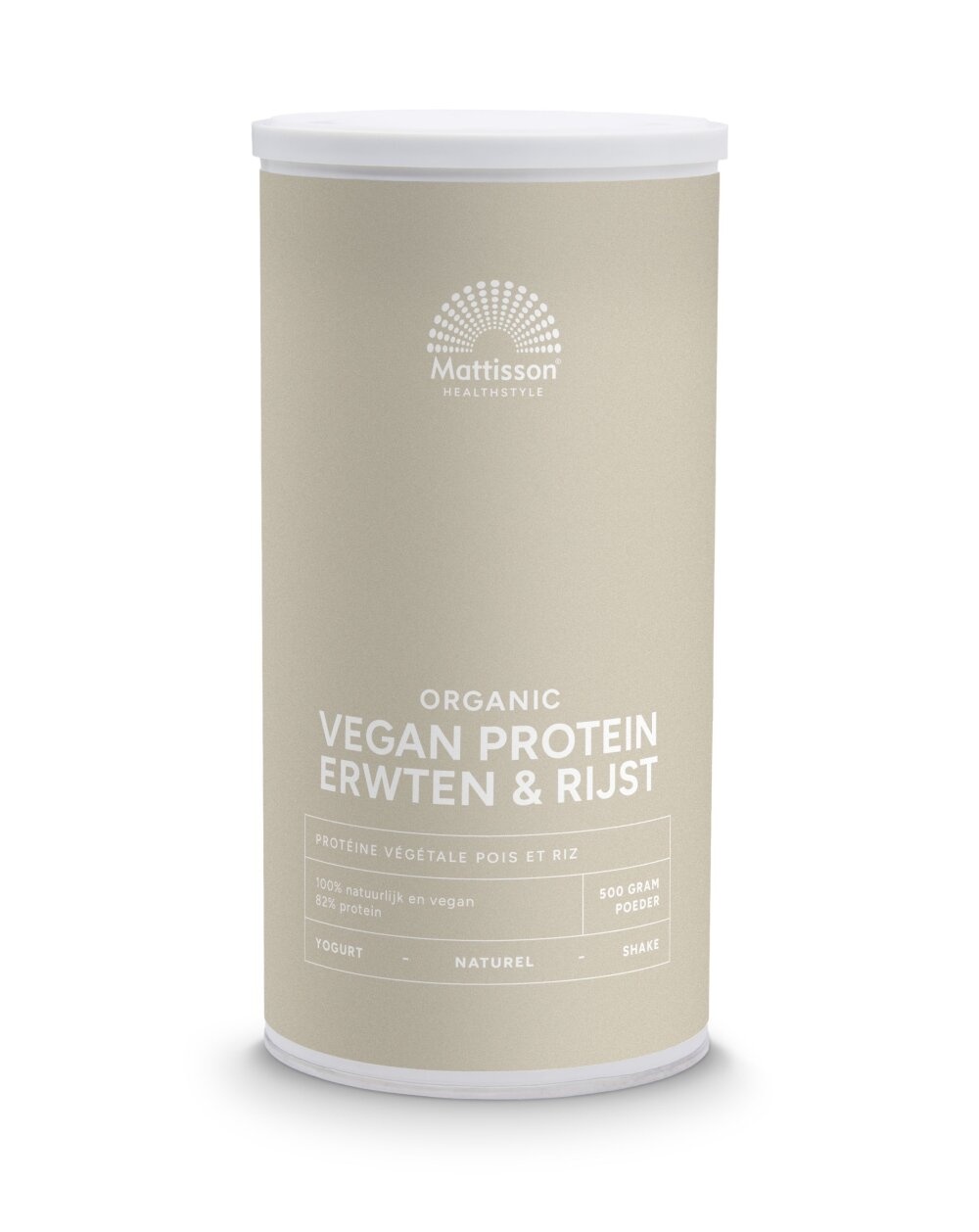 Mattisson Proteine Vegane Piselli e Riso Bio 500g