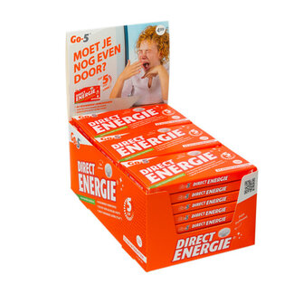 Go-5 Go-5 Direct Energy 24 x 15 pièces 1 présentoir