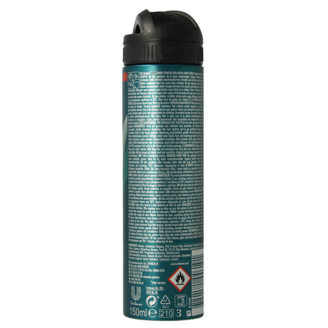 Rexona Deodorant spray 72h sensitive 150 Millilitres