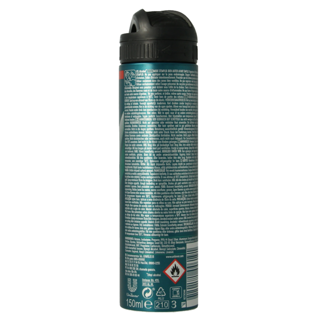 Rexona Deodorante spray 72h sensitive 150 Millilitri