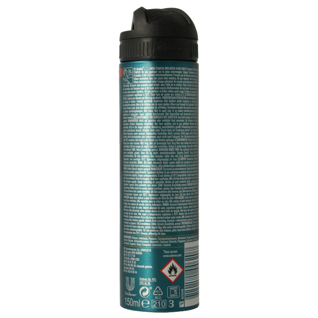 Rexona Deodorant-Spray 72 h Sport Cool 150 Milliliter