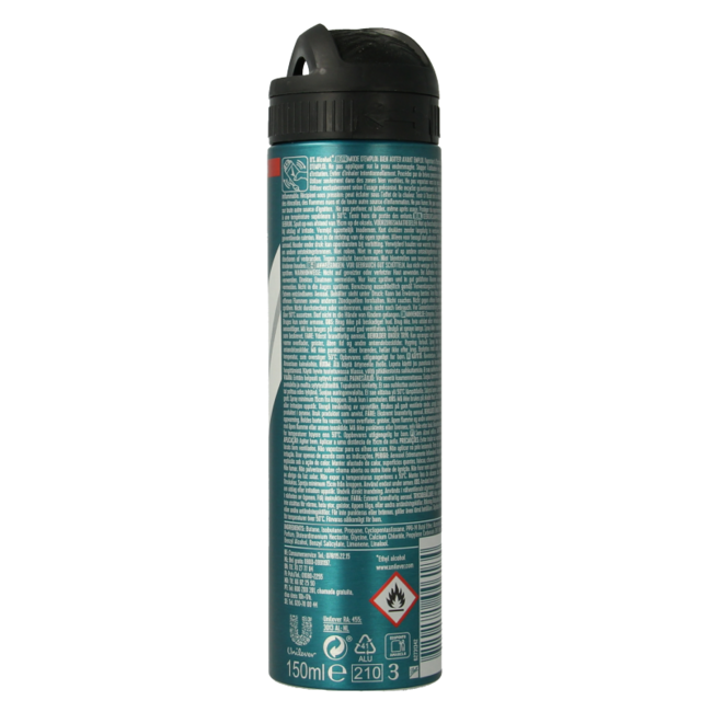 Rexona Desodorante en spray invisible black & white 150 mililitros